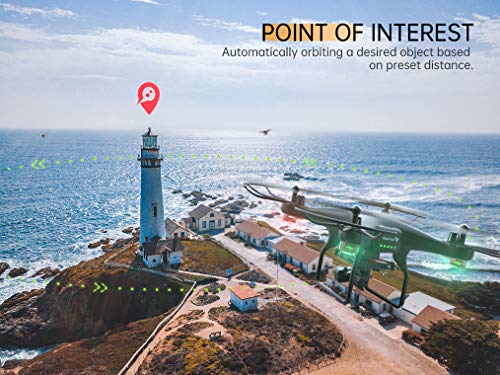 SNAPTAIN SP600N GPS Drones with Camera for Adults w/2-Axis Gimbal and 2K HD Camera, Drone for Beginners with Smart Return to Home, 5G WiFi FPV, Follow Me, Circle Fly, Tap Fly, and Gesture Mode