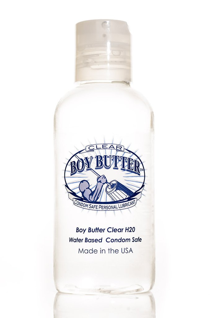 Boy Butter Gleitmittel, transparente 4-Unzen-Flasche