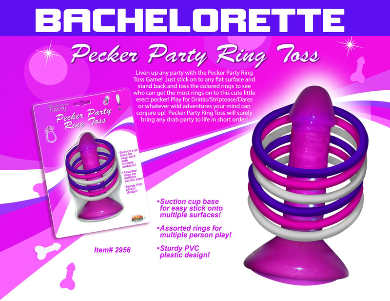 Pink Pecker Party-Ringwurf