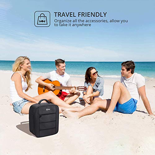 Holy Stone HS120D GPS Drone with Camera for Adults 2K UHD FPV, Quadcotper with Auto Return Home, Follow Me, Altitude Hold, Way-points Functions, Includes 2 Batteries and Carrying Backpack