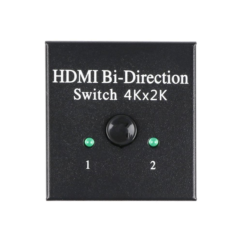 4Kx2K Switcher UHD 2 Ports Bi-ional Manual 2x1 1x2 HDMI AB Switch HDCP Supports 4K FHD Ultra 1080P for Projector