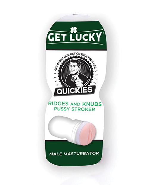 Holen Sie sich Lucky Quickies Ridges &amp; Knubs Pussy Stroker