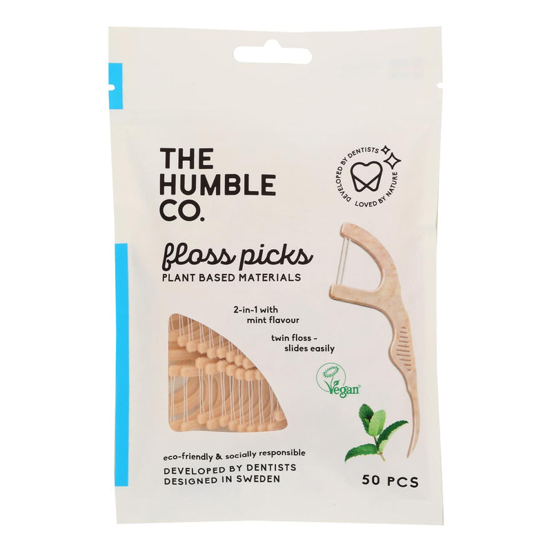 Humble Co – Floss Pks Mint Ecofreundlich – Karton mit 4–50 Karat