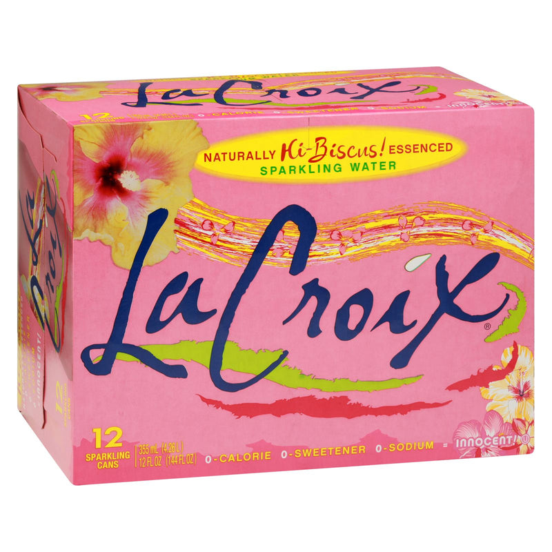Lacroix – Sparkling Water Hi-biscus – 2er-Karton – 12/12 Fz