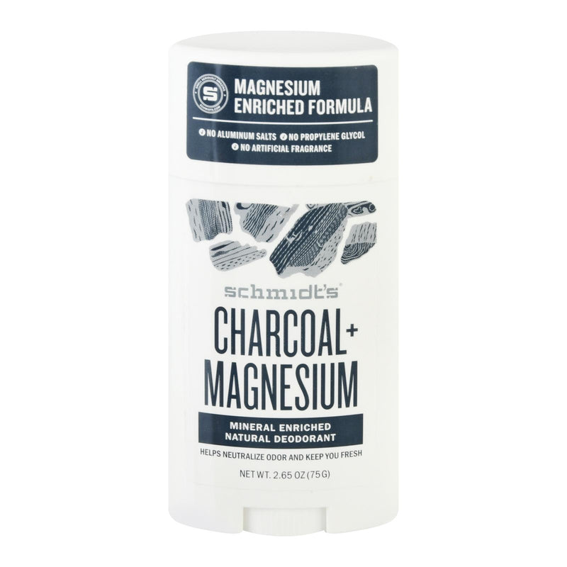 Schmidt's – Deodorant Chrcl&amp;mag Stk – je 1 – 2,65 Unzen