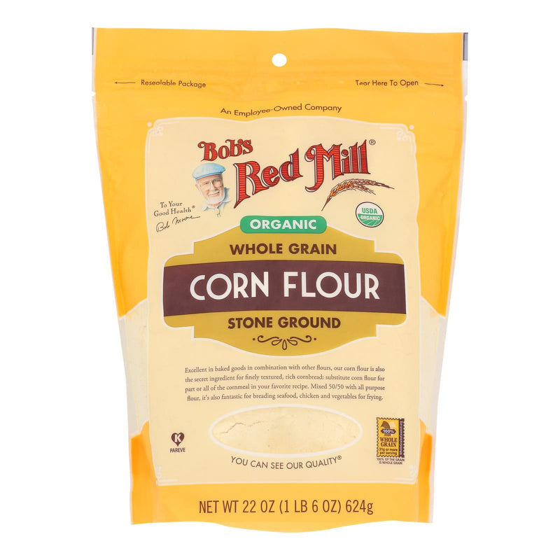 Bob's Red Mill - Flour Corn - Case Of 4 - 22 Oz