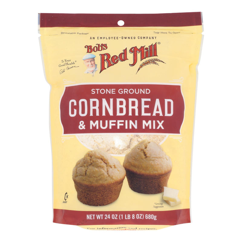 Bob's Red Mill – Mischung aus Maisbrot und Muffin – Karton mit 4–24 Unzen