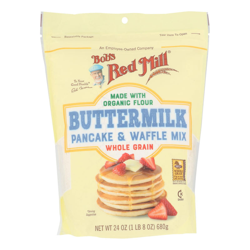 Bob's Red Mill - Pancake/waffle Btrmlk - Case Of 4 - 24 Oz