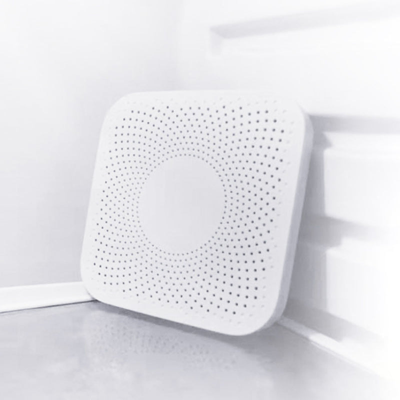 VIOMI VF-2CB Square White Kitchen Refrigerator Air Purifier Household Ozone Sterilizing Deodor Device Flavor Filter Core From Xiaomi Youpin (White)