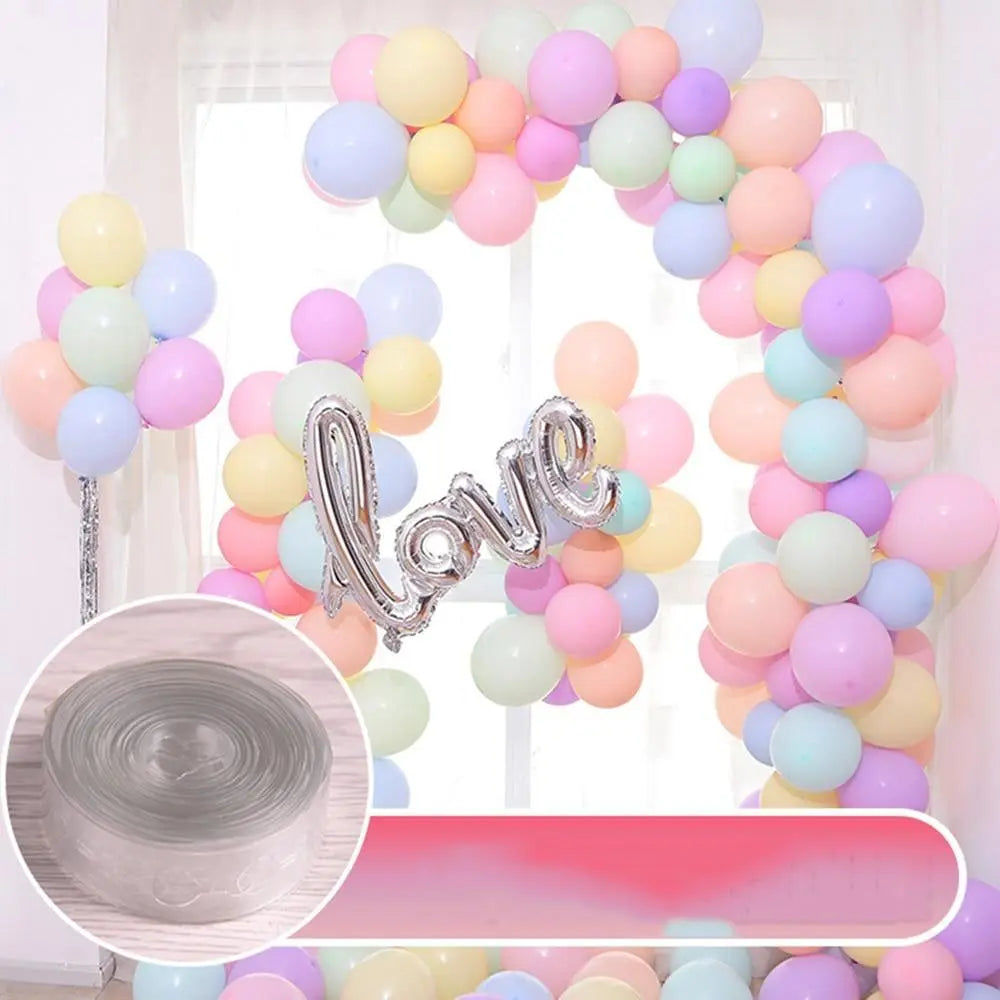 5M Balloon Accessories Balloon Chain PVC Rubber Wedding Birthday Party Decorations Kids Backdrop Decor Balloon Globos Home Decor GreatEagleInc