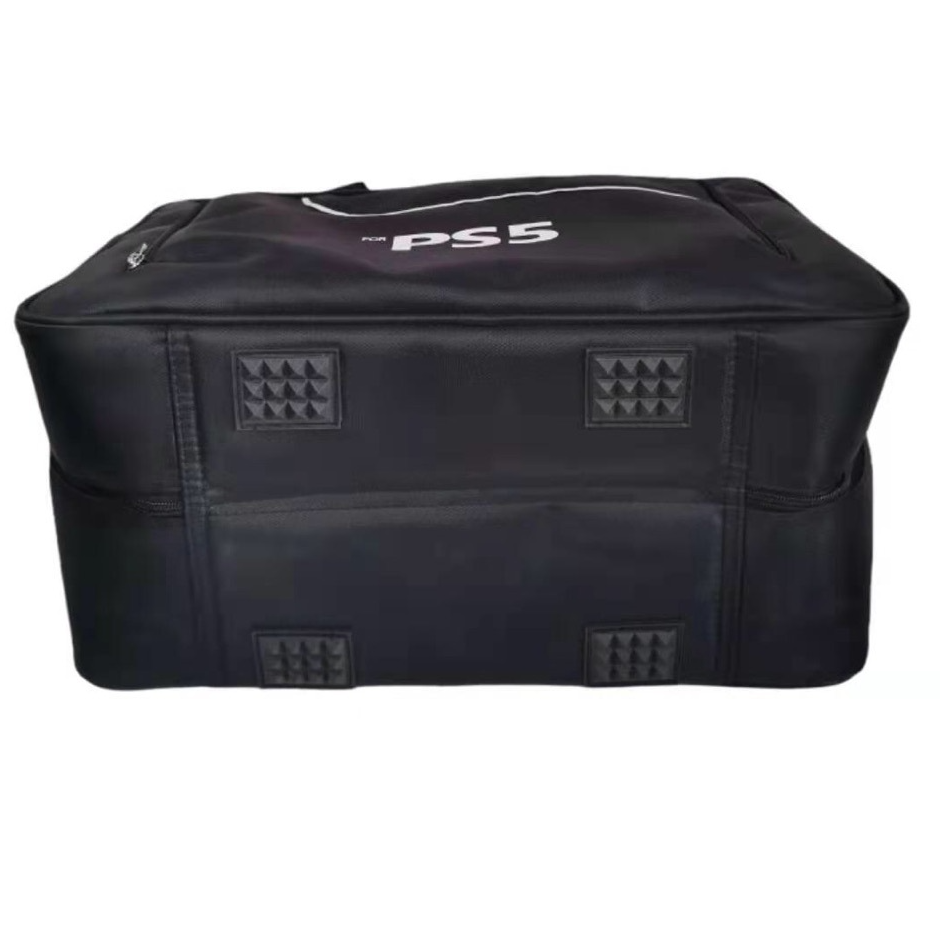 For PS5 Game Console Bag Canvas Protective Storage Bag For PlayStation 5 Console Shoulder Carrying Case