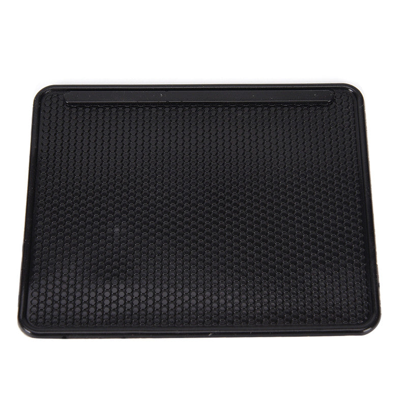 Black Portable Car Mobile Phone Holder Anti-slip Mat GPS Mount Bracket 360 Degree Rotatable Dashboard Anti Slip Pad Silicone