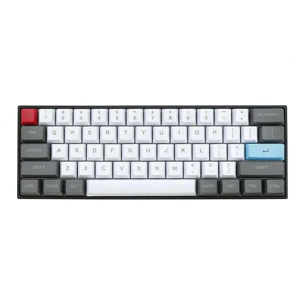 61-Key-ANSI-Layout-OEM-Profile-PBT-Thick-Keycaps-for-60_-Mechanical-Keyboard-GreatEagleInc-318387445