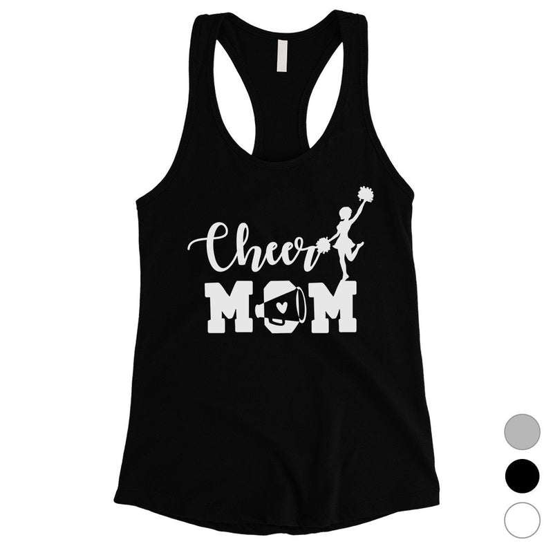 Cheer Mom Tank Top For Mother's Day Womens Sleeveless Gym Shirt