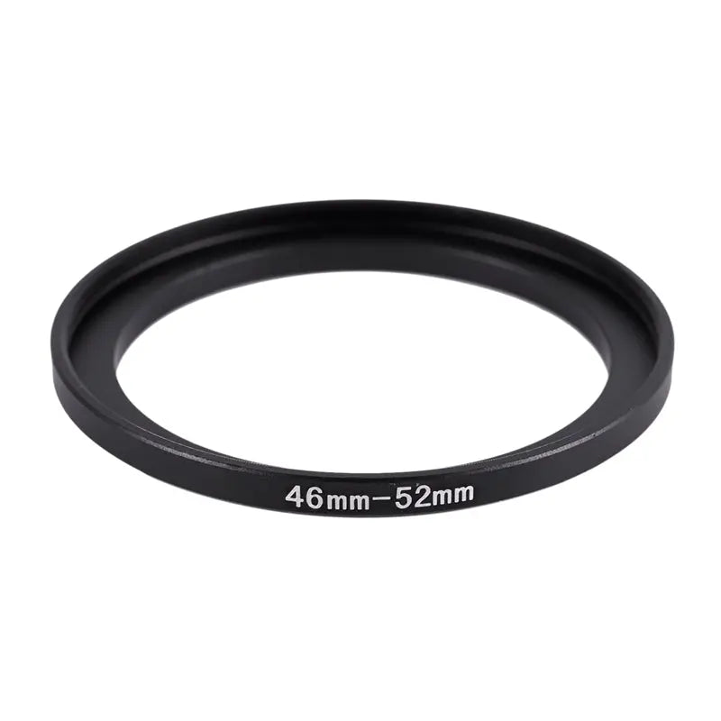 67-77mm Step Up Ring Filter Adapter black Black
