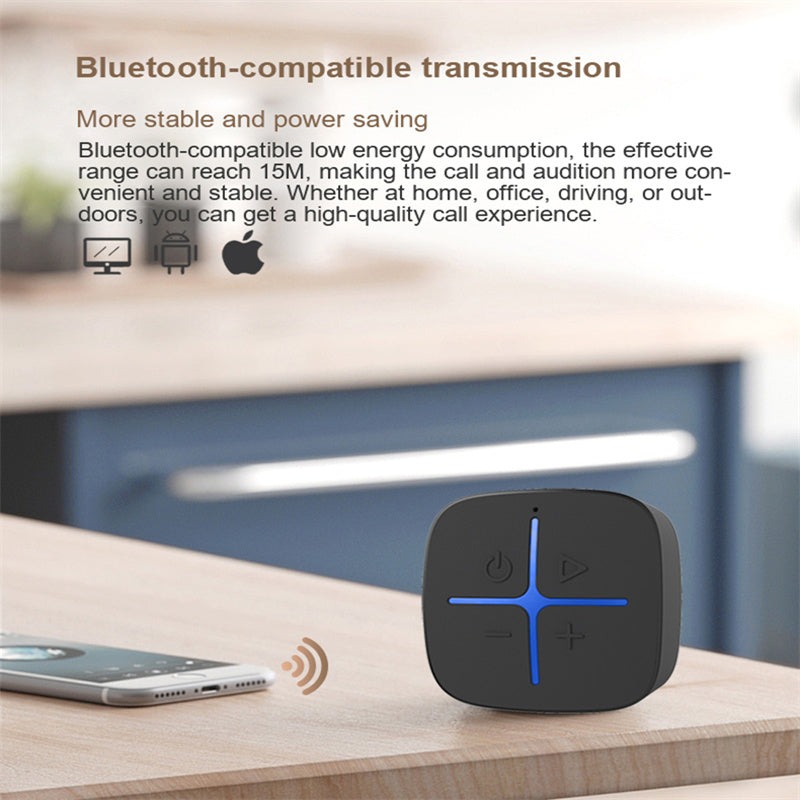 Portable Bluetooth-Compatible 5.0 Speaker Wireless Shower Player Waterproof Surround Sound System Handsfree