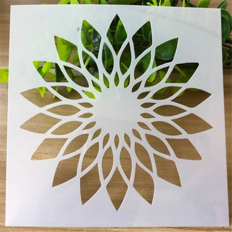 Stencil For Walls Craft Variety flowers Painting Scrapbooking Stamping Stencil Bullet Embossing Paper Card Flower Template