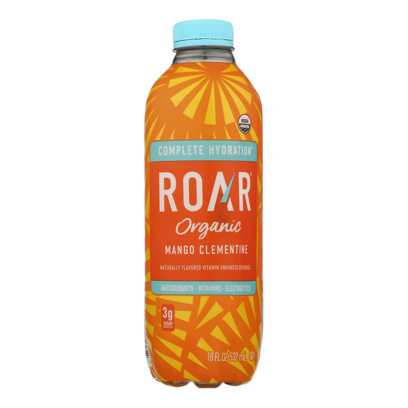 Roar Organic – Water Mango Cleminine – Karton mit 12–18 Fz