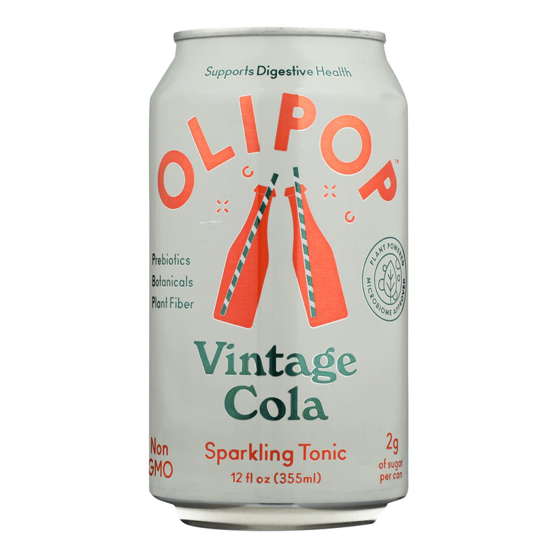 Olipop – Sprking Tonic Vintag Cola – Karton mit 12–12 Fz