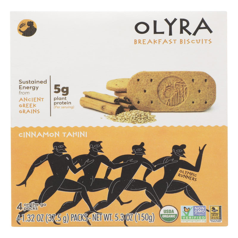 Olyra – Keks-Zimt-Tahini – Karton mit 6 – 5,3 Unzen