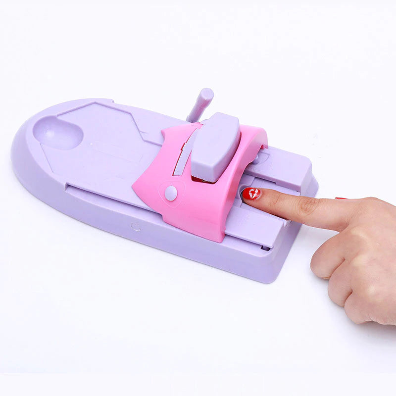 Nail Printing Machine DIY 3D Nail Art Printer Printing Manicure Machine With Metal Stamp Stamper Nail Tool Nail Printer Tool