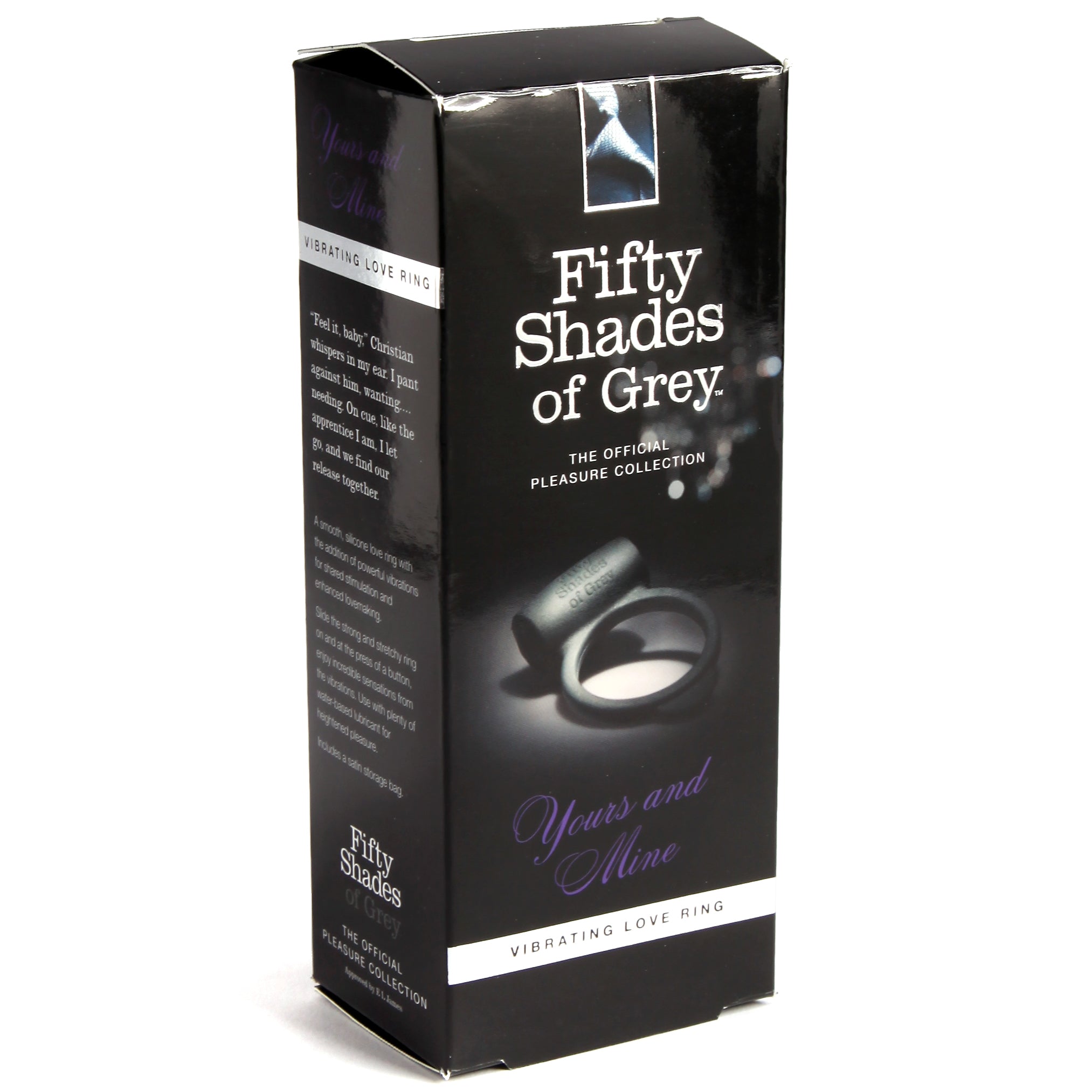 Fifty Shades Yours & Mine Love Ring Vib Default Title