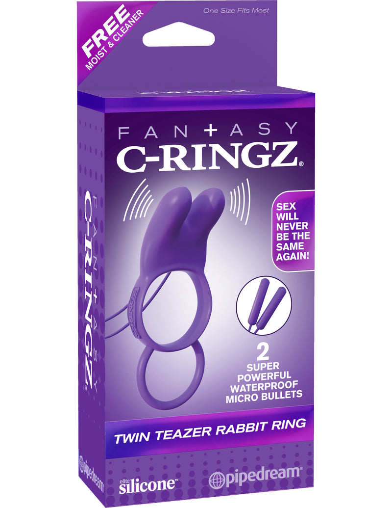 Fantasy C-ringz Twin Teazer Kaninchenring