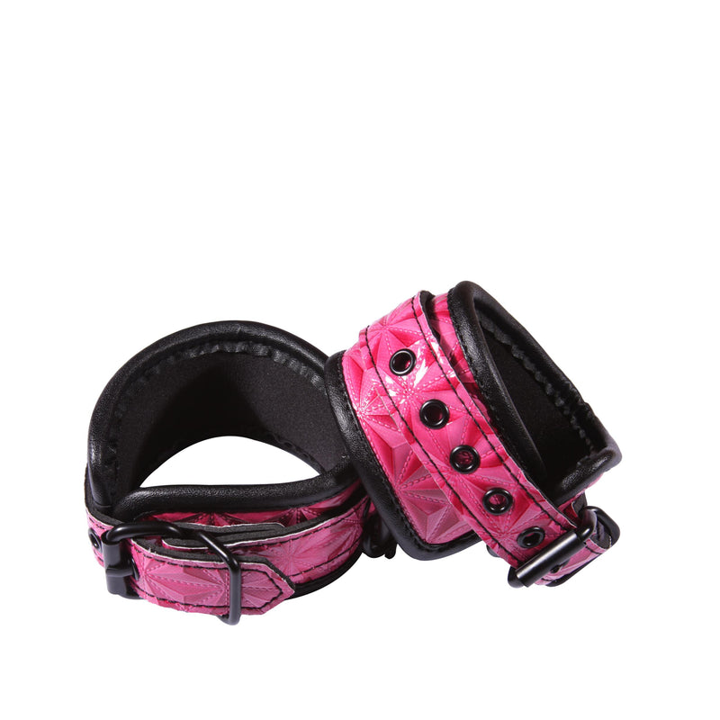 Sinful Black Wrist Cuffs