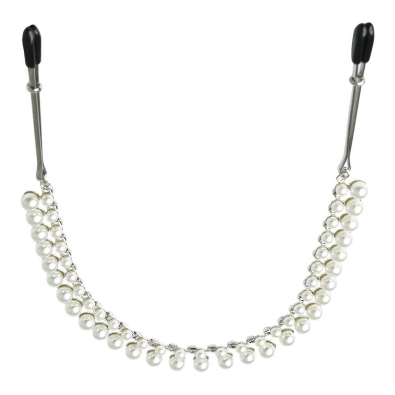 Sincerely Pearl Chain Nipple Clips