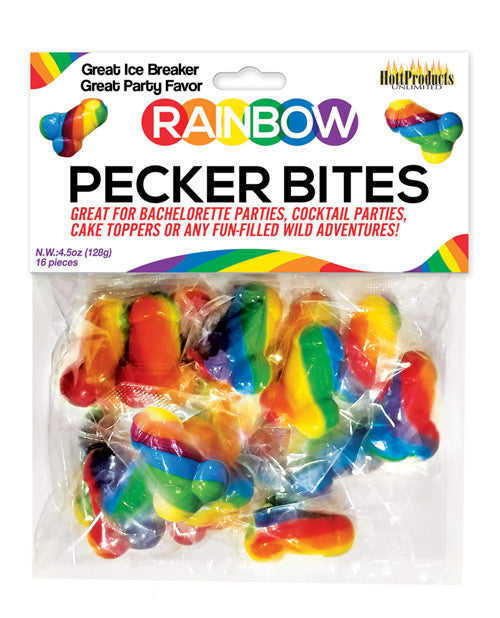 Rainbow Pecker Bites Bonbons