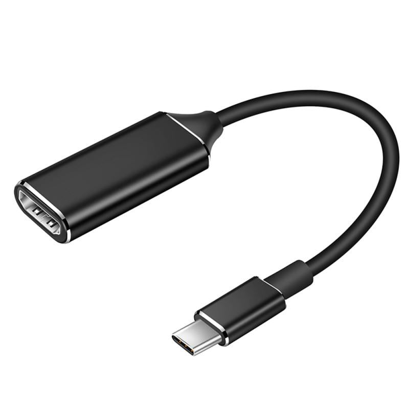 USB Typ C Adapter USB 3,1 (USB-C) Zu HDMI-kompatibel Adapter Stecker Auf Buchse Konverter Für PC Computer TV Display Smart Telefon