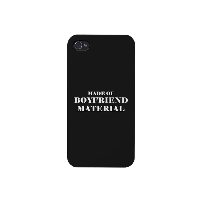 Boyfriend Material Black Cute Phone Cover Gift For Him