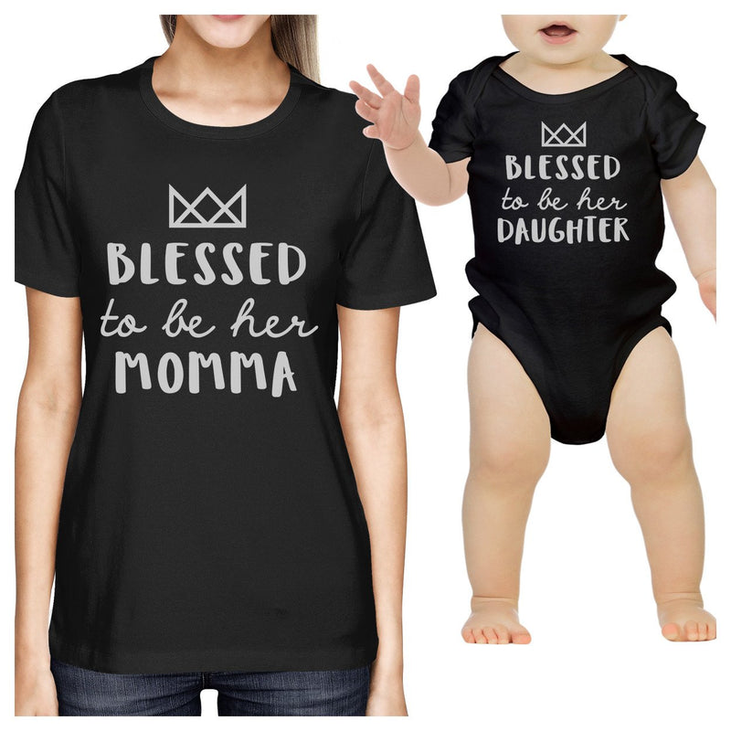To Be Her Momma & Daughter Black Unique Mom Gifts From Daughters