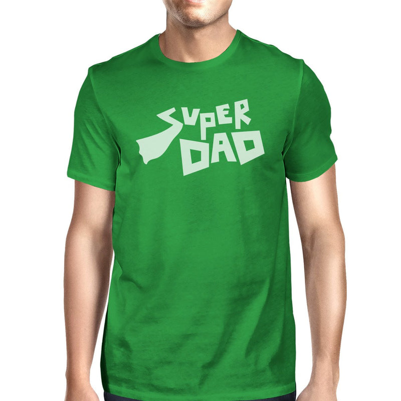 Super Dad Men's Cotton Short Sleeve Top Best Birthday Gifts For Dad