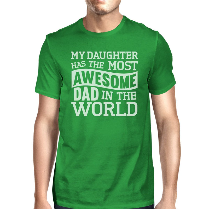 The Most Awesome Dad Men's Graphic Tee Funny Father Day Gift Ideas
