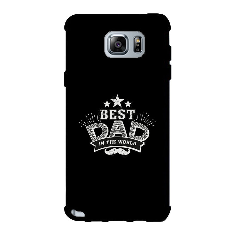 Best Dad In The World Black Phone Case