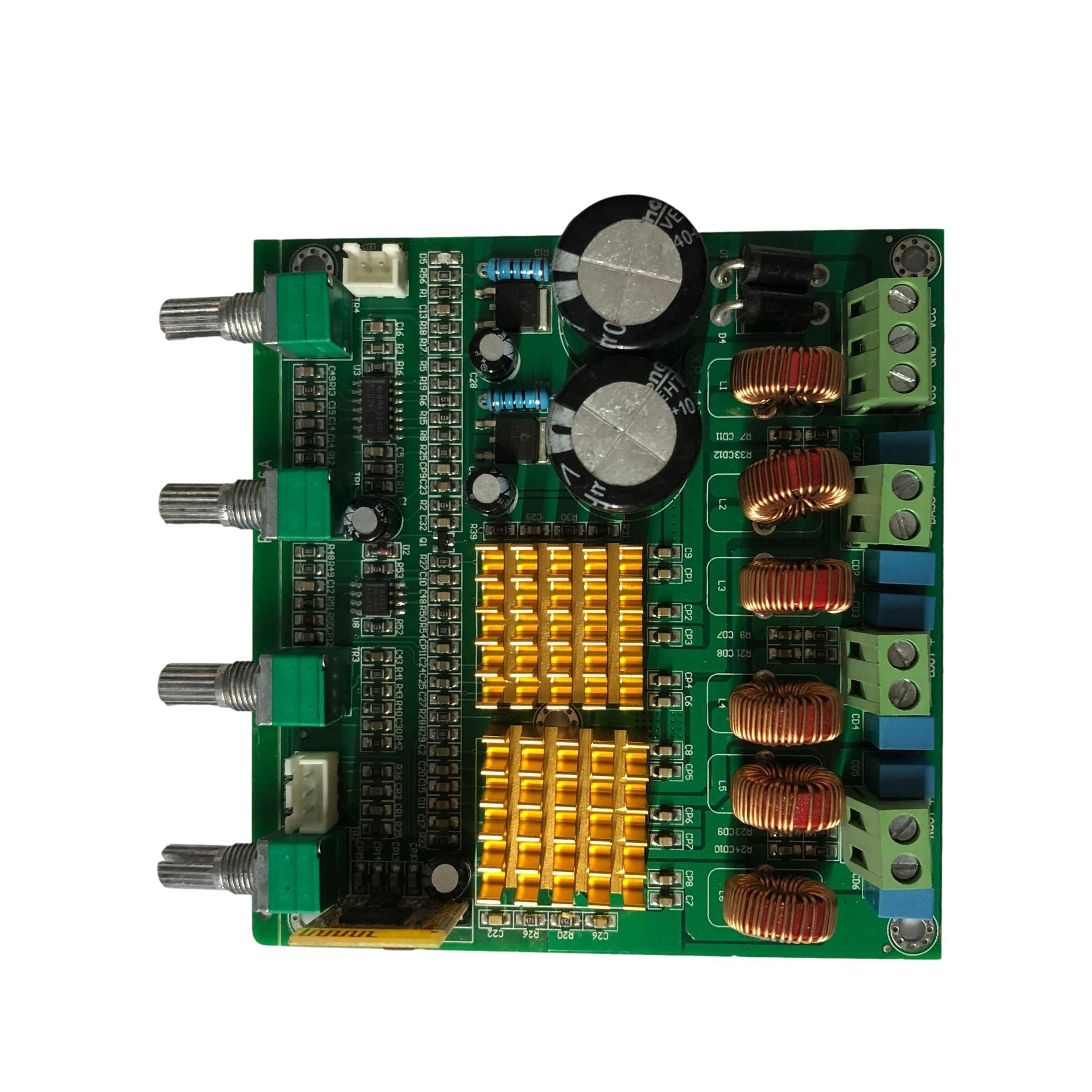 Bluetooth 2.1 power amplifier board high-power finished digital class D 3-channel HIFI subwoofer fever level