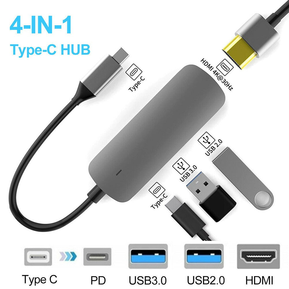 Docking Station Converter Type C to HDMI 4K VGA RJ45 Multi USB 3.0 PD Dock Station for MacBook Pro Lenovo Docking Station USB C