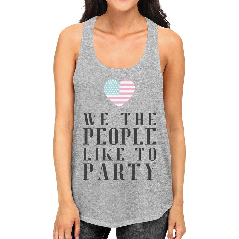 We The People Humorous Graphic Tank Top For Women 4th of July Tanks