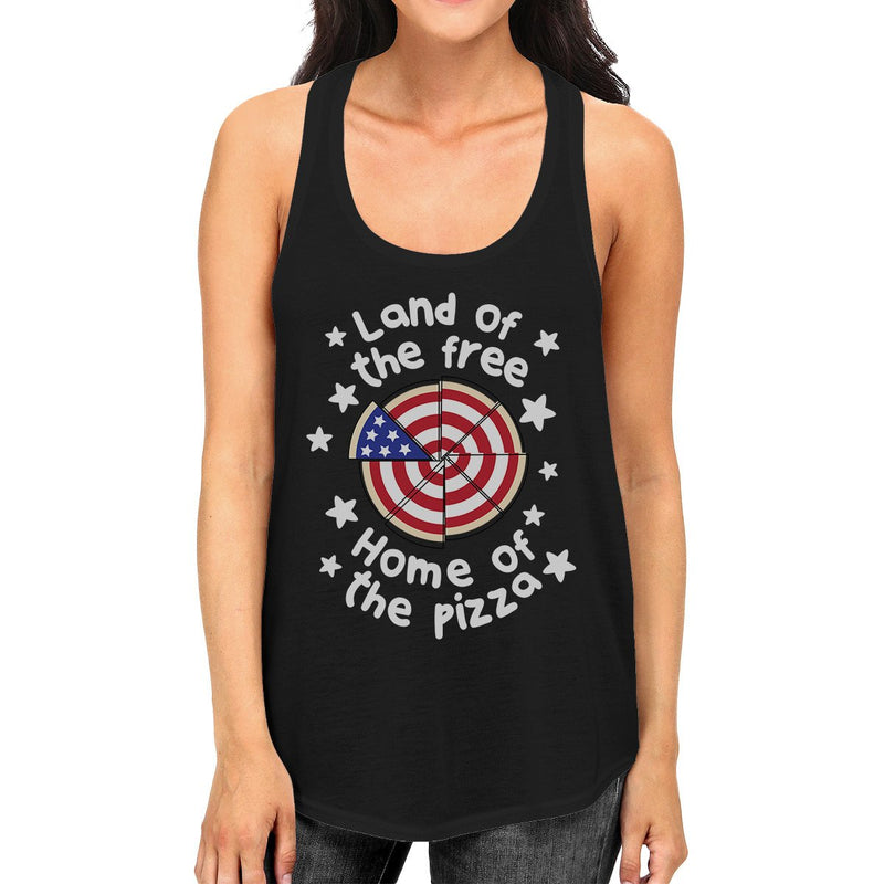 Land Of The Free Womens Funny Tank Top For Independence Day