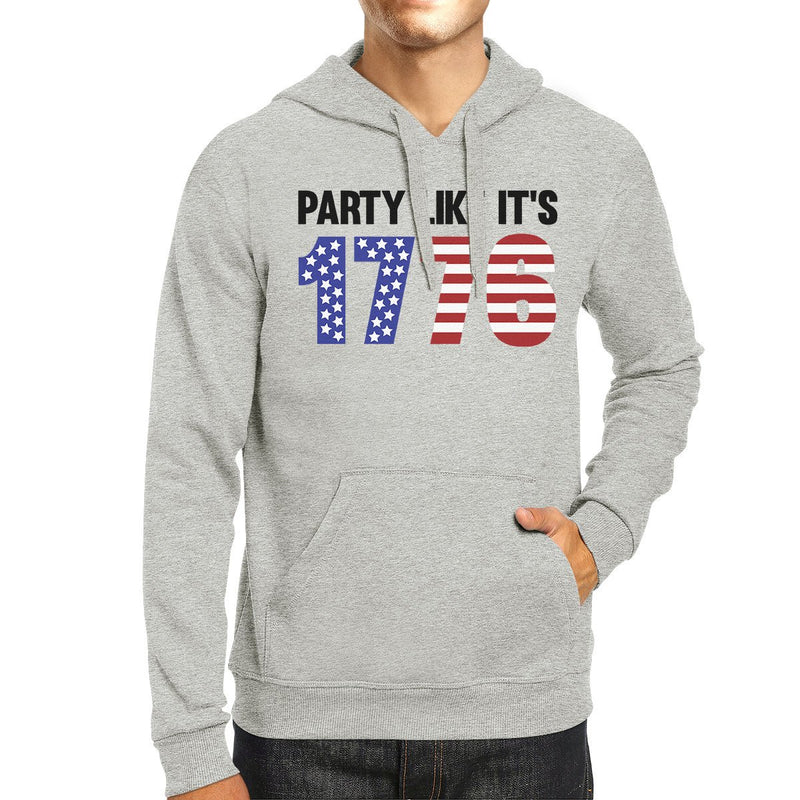 Party Like Its 1776 Humorous Design Pullover Fleece For 4th of July