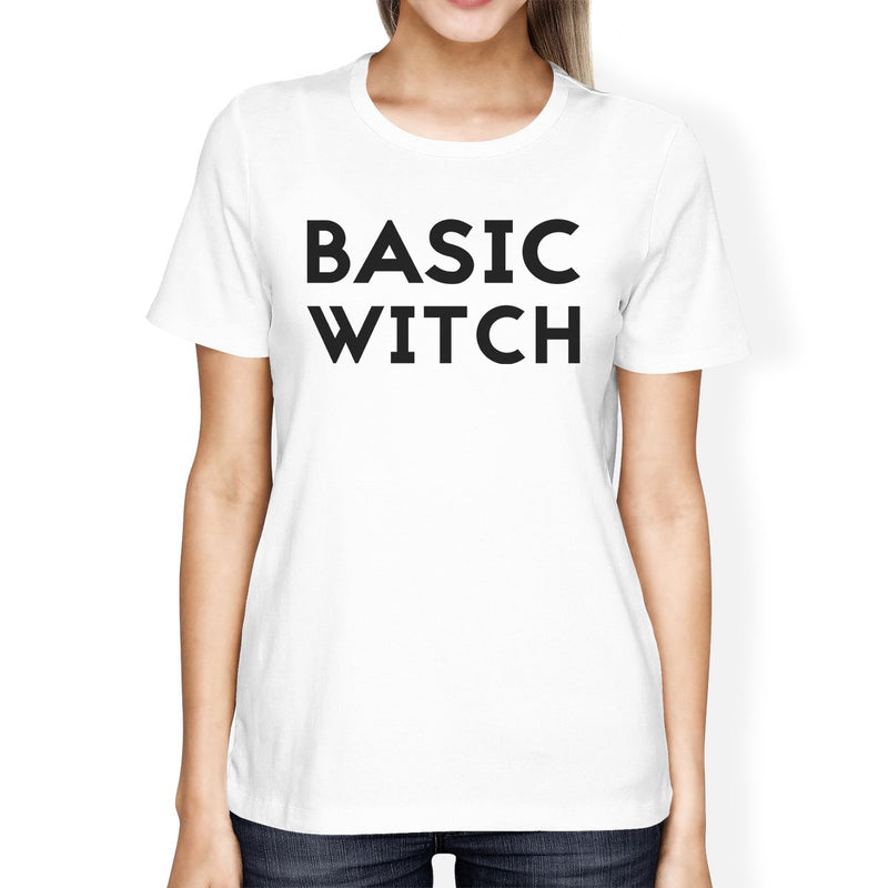 Basic Witch Womens White Shirt