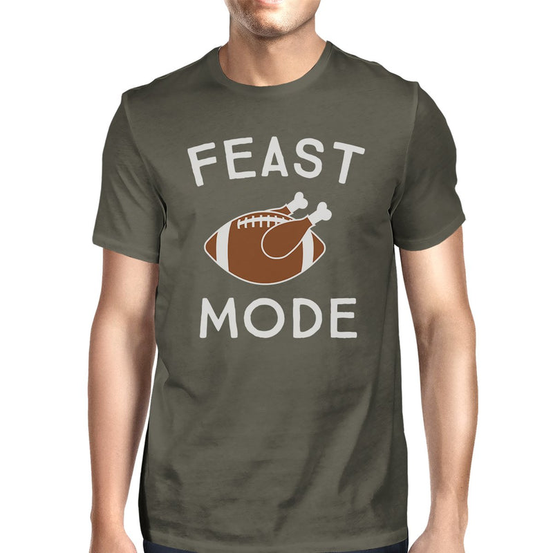 Feast Mode Mens Dark Grey Shirt