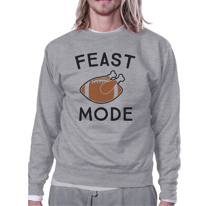 Feast Mode Grey Sweatshirt