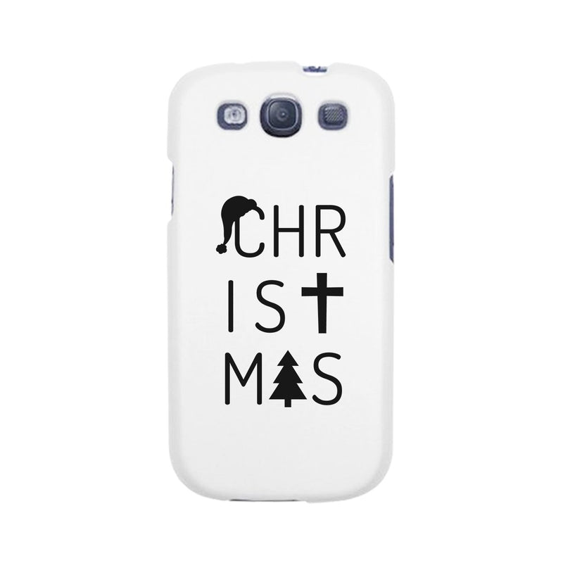 Christmas Letters White Phone Case