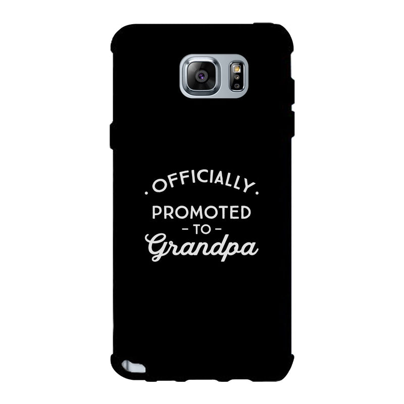 Officially Promoted To Grandpa Black Phone Case