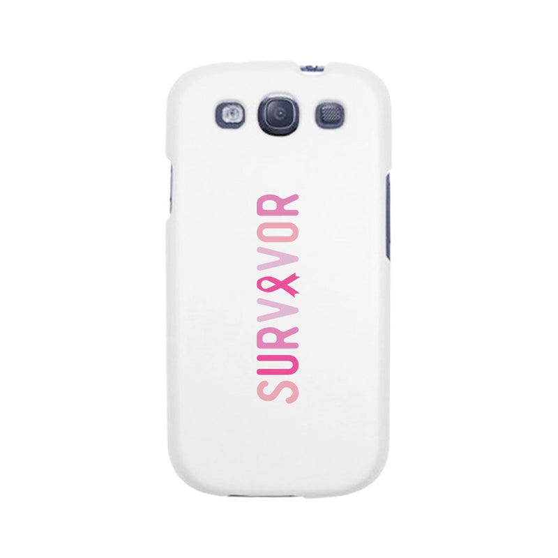 Survivor White Phone Case