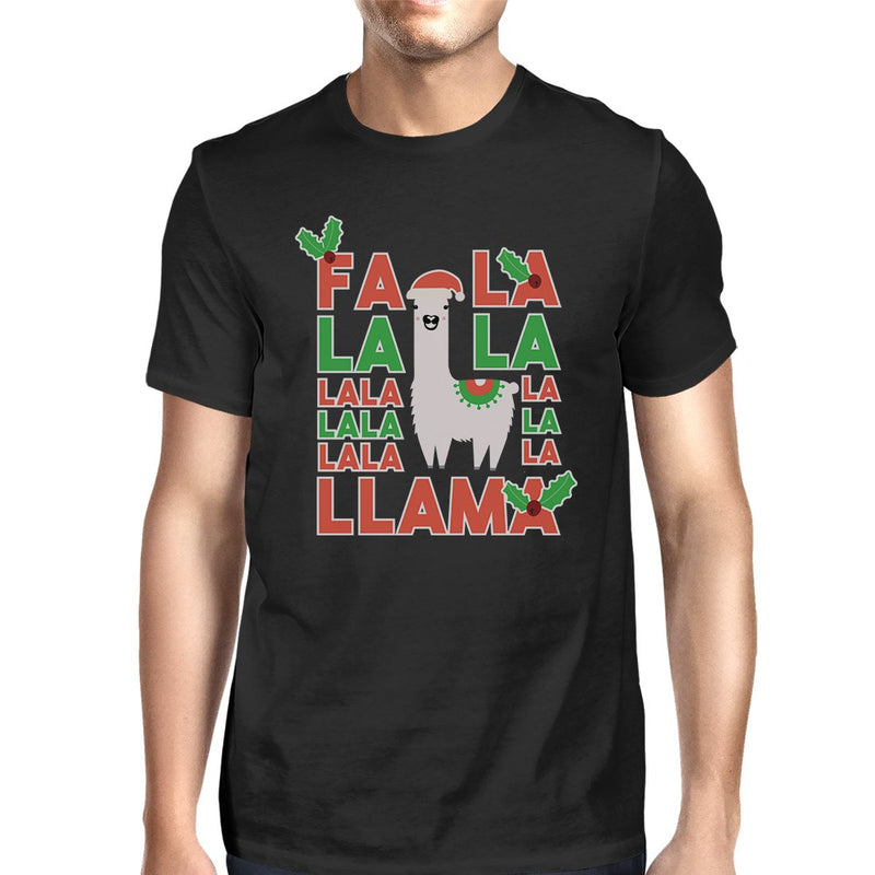 Falala Llama Mens Cute Graphic Design T-Shirt Best Present For Him