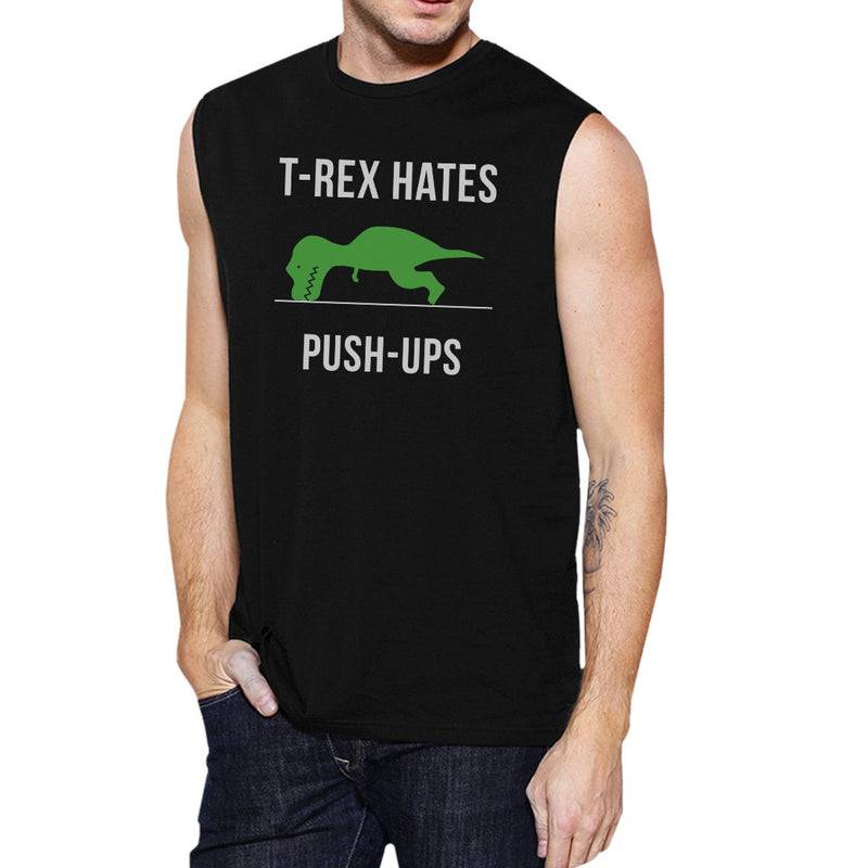 T-Rex Push Ups Mens Muscle Shirt