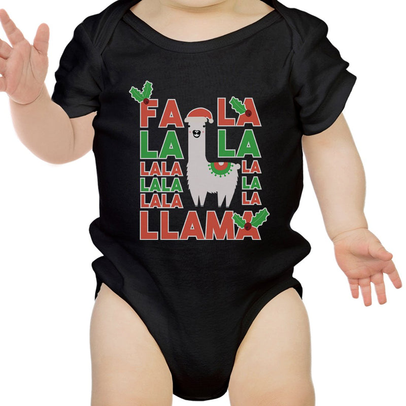 Falala Llama Cotton Made Cute Baby Bodysuit Gift For Christmas